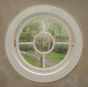 Lee & Sons Woodworkers, Inc. - round wooden window